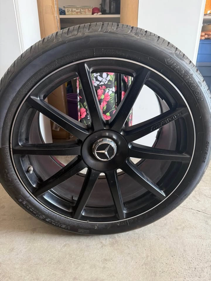 20" Genuine OEM Mercedes S63 AMG Forged Wheels & Tires - photo 4