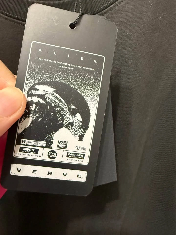 VERVE x ALIEN Xenomorph Shirt Large Men’s Tee - photo 3
