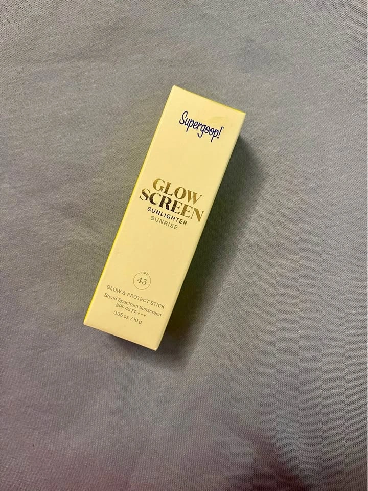 NEW Supergoop Glow Screen