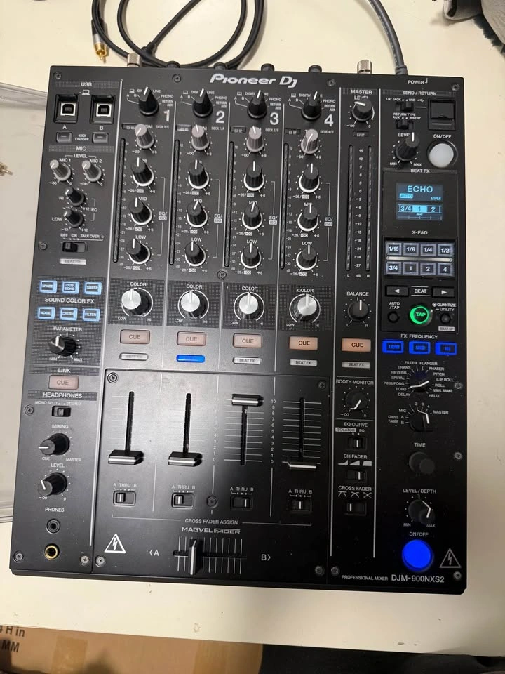 Pioneer DJM 900 NXS2 + DeckSaver Case - photo 3
