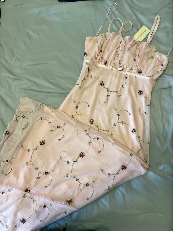 NWT Long Floral Dress