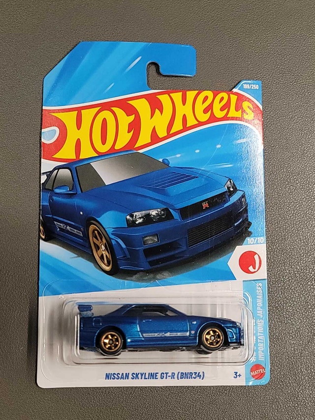 Hot Wheels Nissan Skyline GT-R (BNR34)