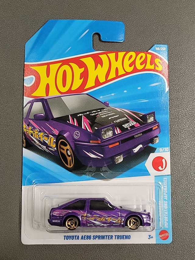 Hot Wheels Toyota AE86 Sprinter Trueno