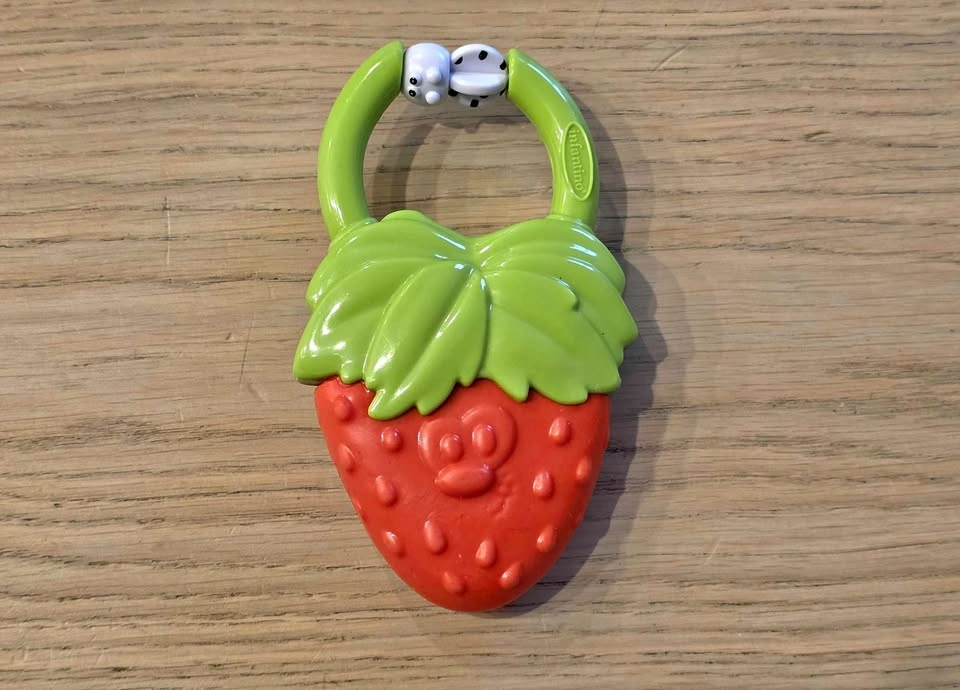Infantino vibrating strawberry teether