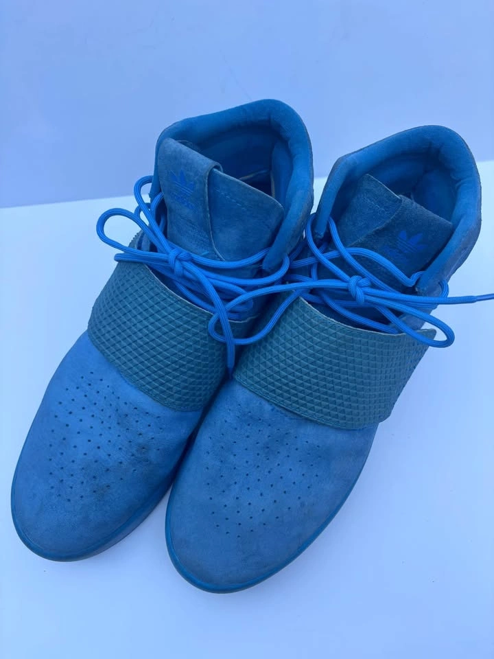 Adidas Tubular Invader Strap Blue mens size 11 - photo 2