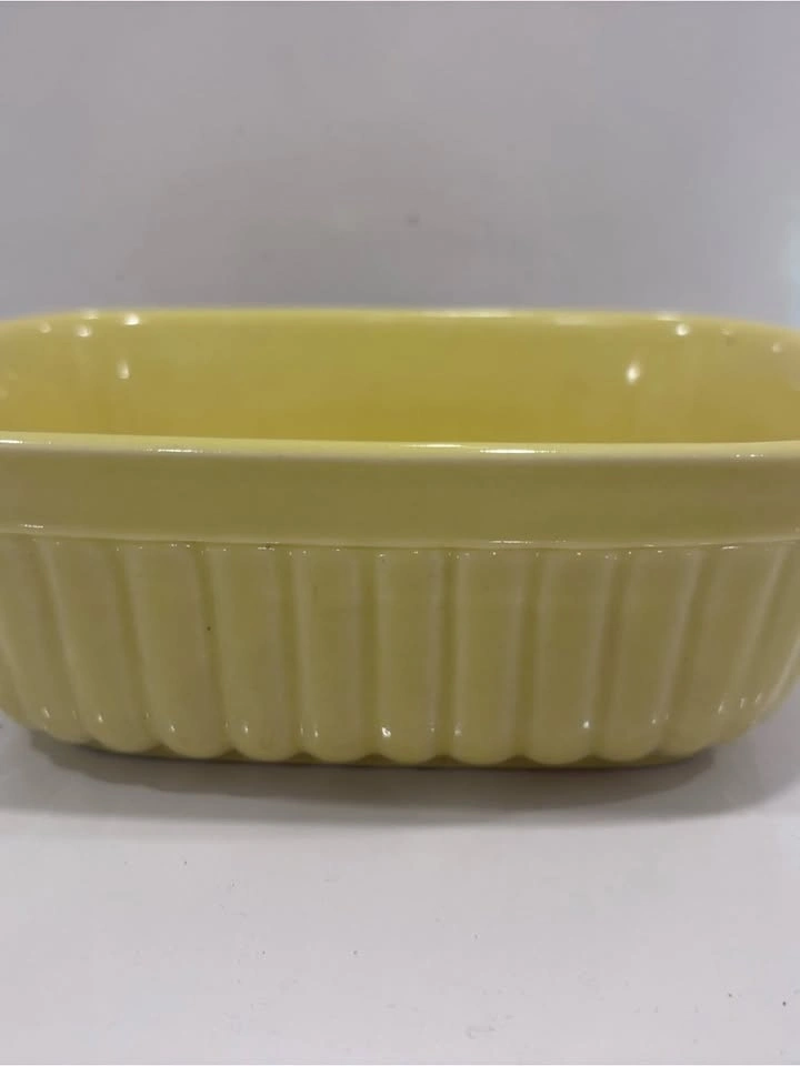 PFALTZGRAFF 16 oz OVEN & MICROWAVE CASSEROLE DISH 1983 YELLOW - photo 2