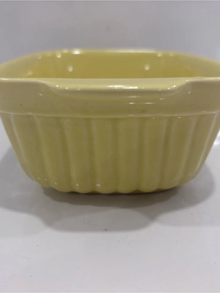 PFALTZGRAFF 16 oz OVEN & MICROWAVE CASSEROLE DISH 1983 YELLOW - photo 3