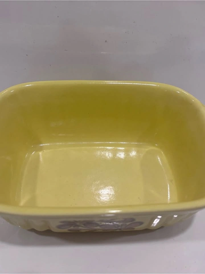 PFALTZGRAFF 16 oz OVEN & MICROWAVE CASSEROLE DISH 1983 YELLOW - photo 4
