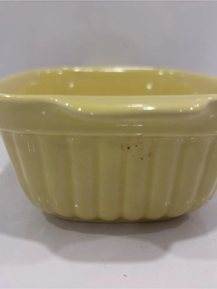 PFALTZGRAFF 16 oz OVEN & MICROWAVE CASSEROLE DISH 1983 YELLOW - photo 5