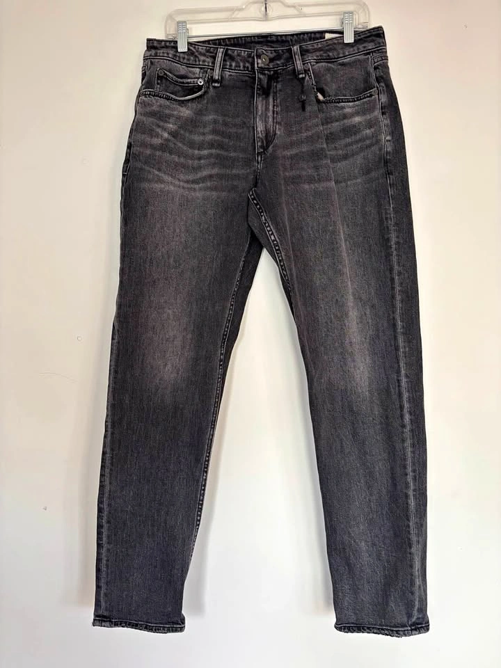 rag & bone Classic fit 3 Washed Black - grey mens Jeans 32W 32L