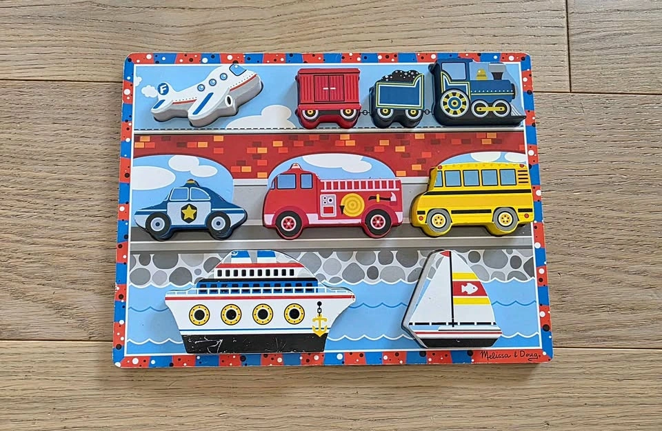 Melissa & Doug Chunky Vehicles Puzzle