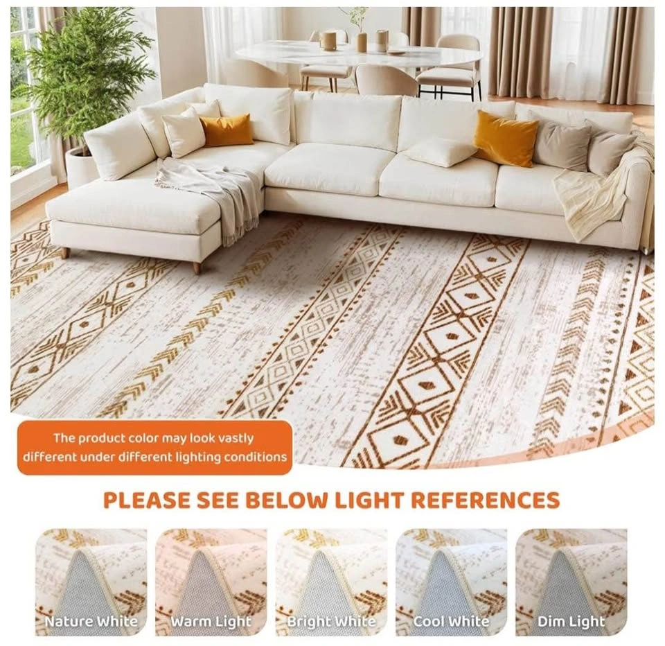 Brand new 8x10 ft brown Bohemian Tribal Pattern Area Rug - photo 2