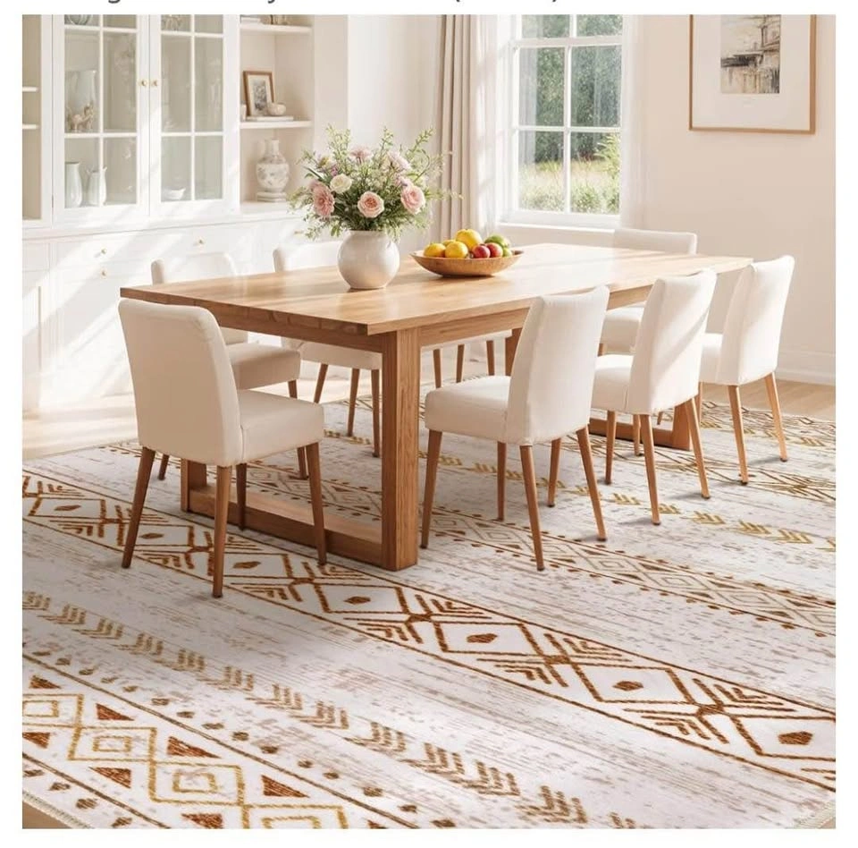Brand new 8x10 ft brown Bohemian Tribal Pattern Area Rug - photo 3