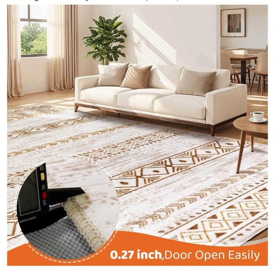 Brand new 8x10 ft brown Bohemian Tribal Pattern Area Rug - photo 5