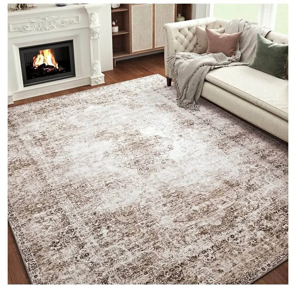 Brand new 9x12 Brown Vintage Distressed Area Rug