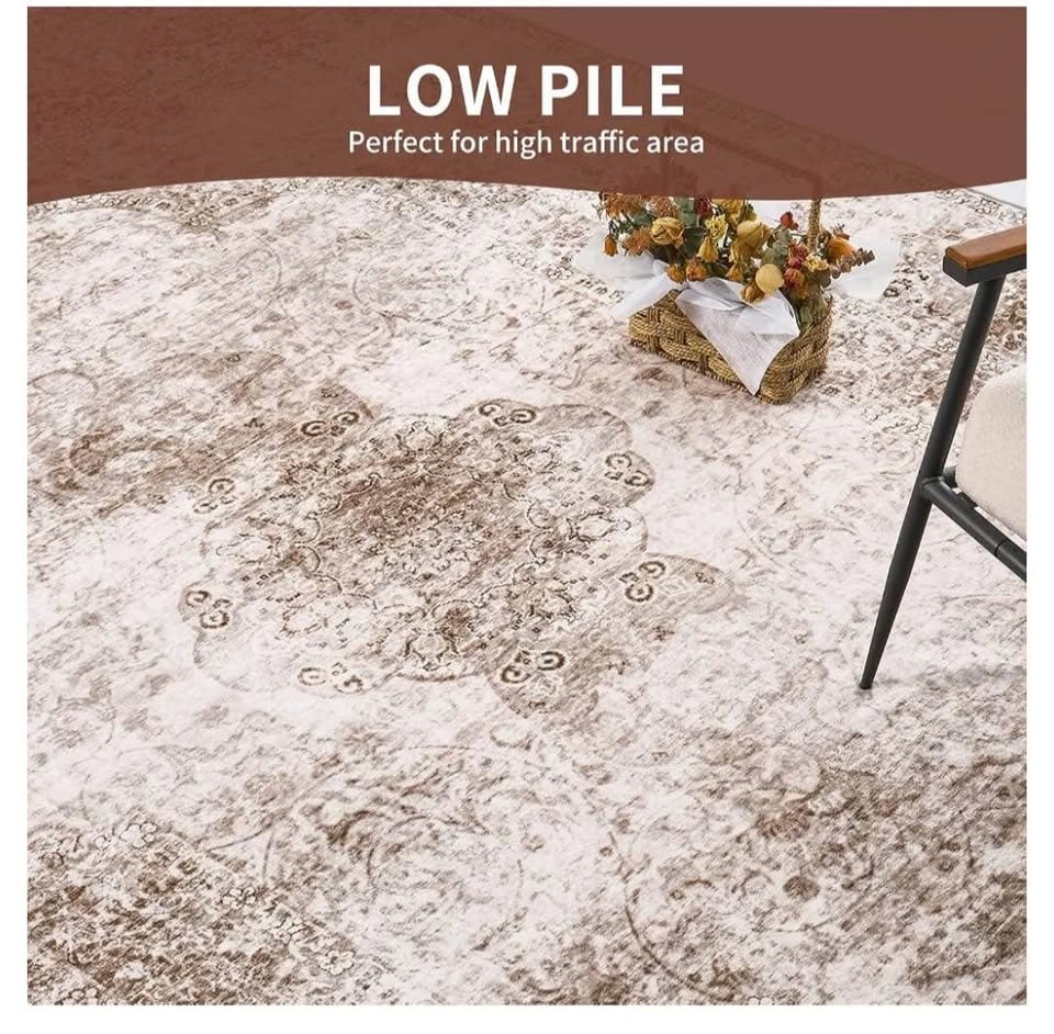 Brand new 9x12 Brown Vintage Distressed Area Rug - photo 2