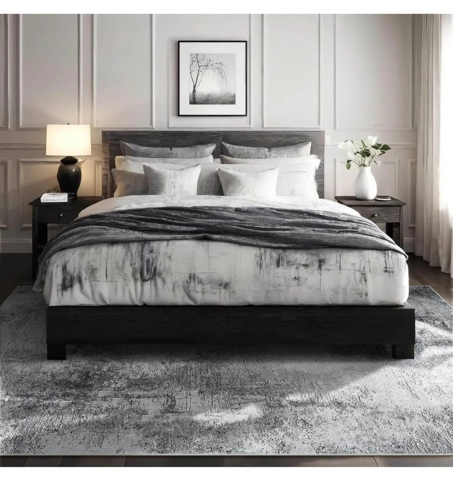 Brand new Modern Abstract 8x10 Area Rug - Washable & Non-Slip - photo 5