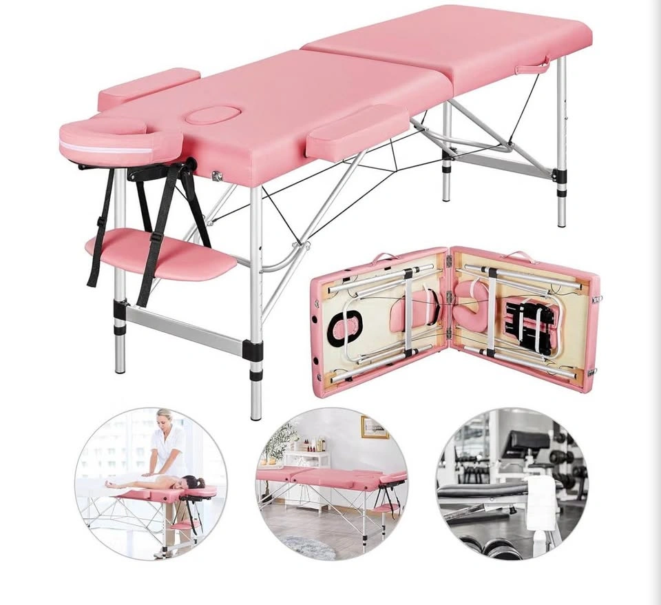 Portable Massage Table and Stool Set - photo 2