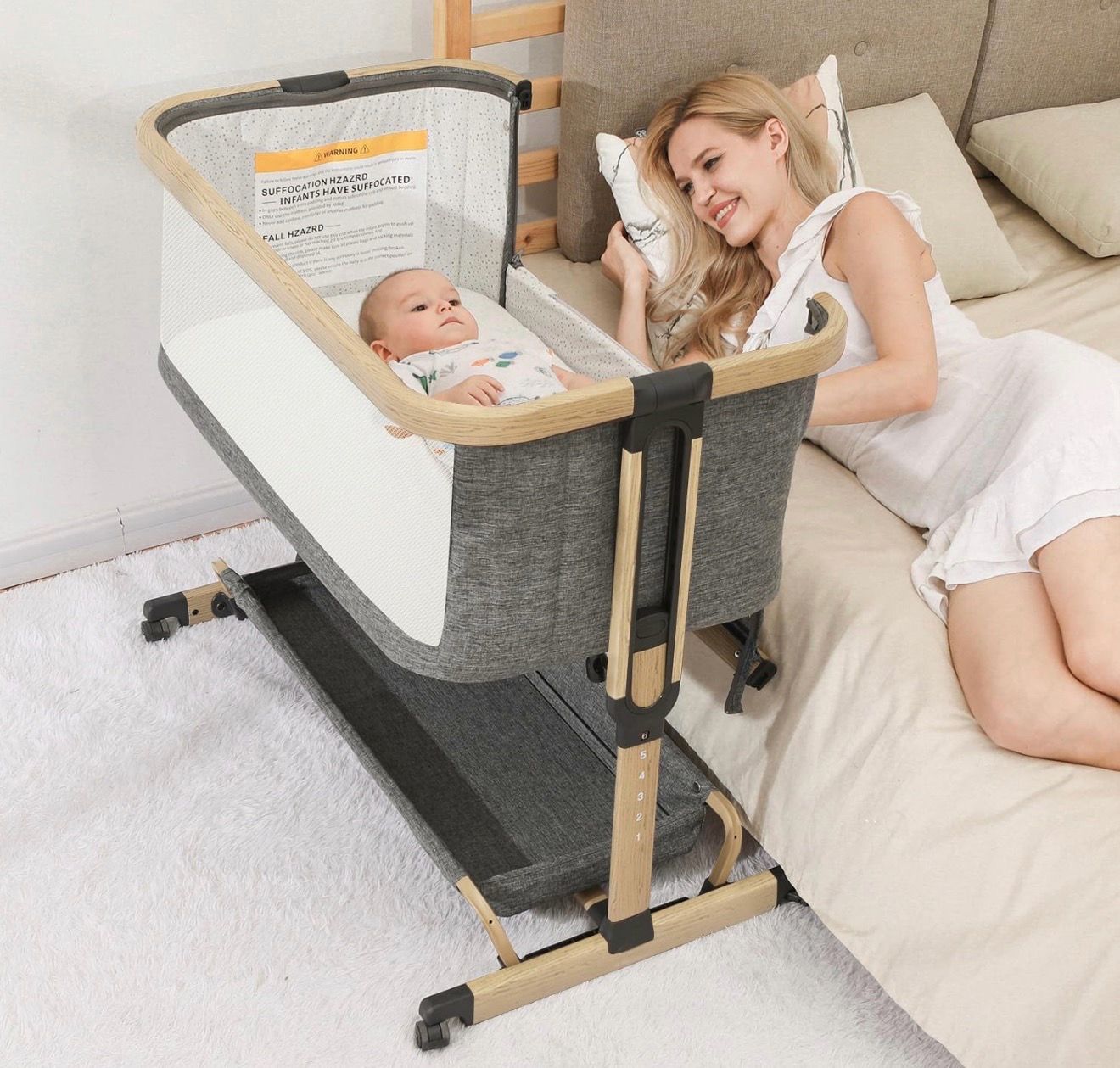 AMKE 3 in 1 Baby Bassinets