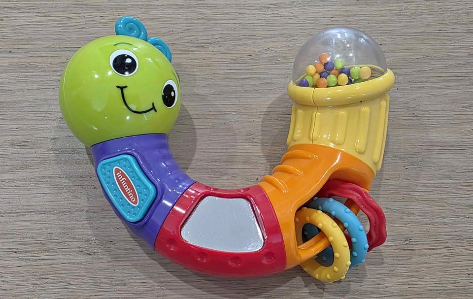 Infantino Twist & Play Caterpillar Rattle