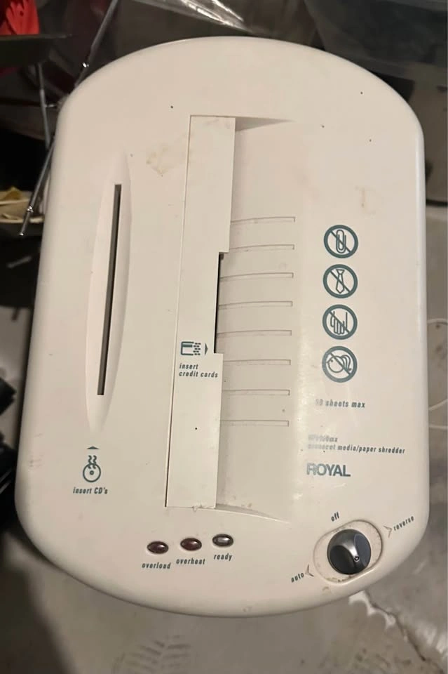 Royal VF1000mx Crosscut Paper Shredder - photo 2