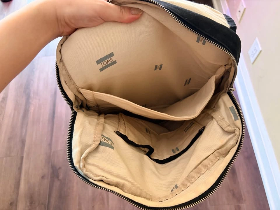 TOMS Black Canvas Backpack - photo 4