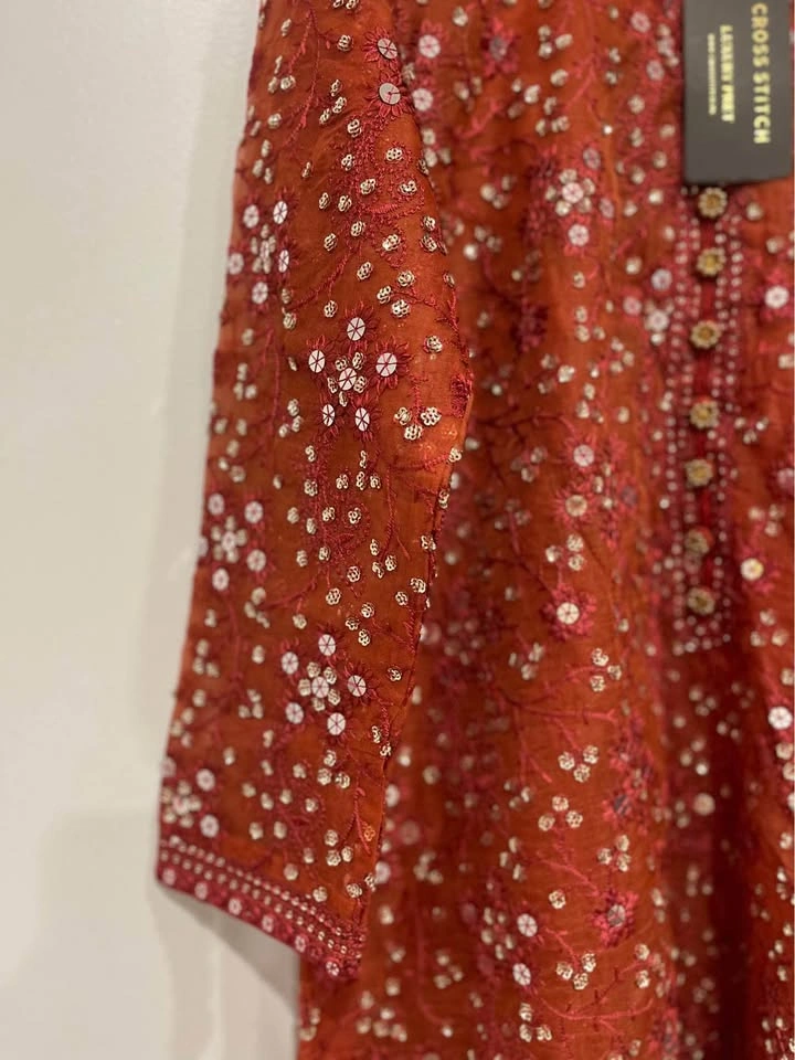 New luxury wear cross stitch Shirt - photo 4