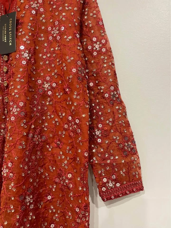 New luxury wear cross stitch Shirt - photo 5