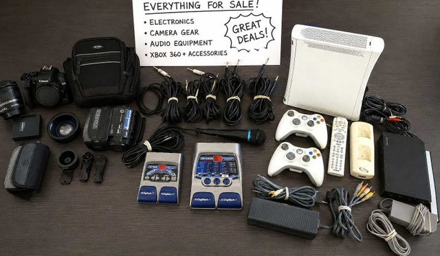 Electronics and Gear Lot Sale (Everything Must Go)