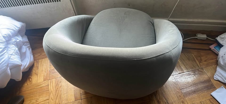 West Elm Cozy Swivel Chair - photo 2