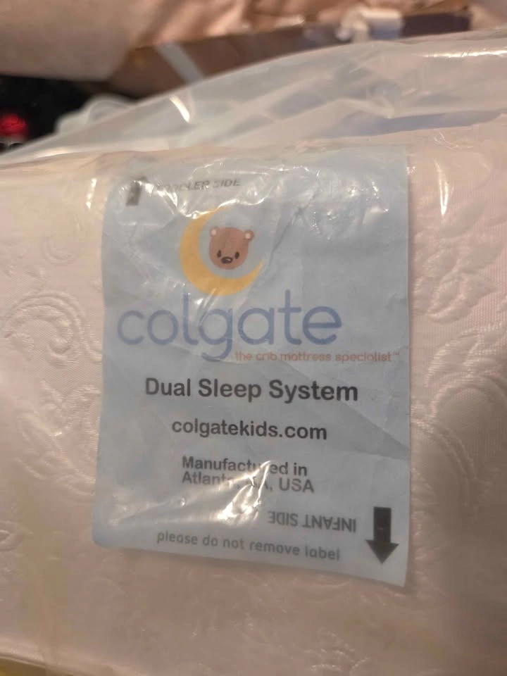 Crib mattress, 2 stage, newborn or Toddler - photo 2