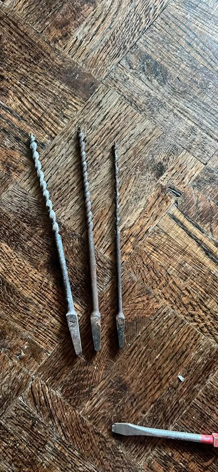Vintage Auger Drill Bits for Brace Drill - photo 3