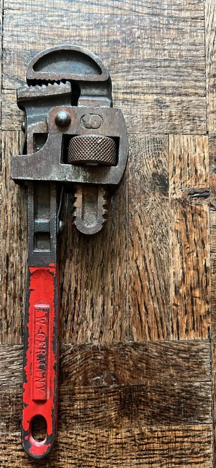 Vintage 10" West Germany Pipe Wrench - photo 2