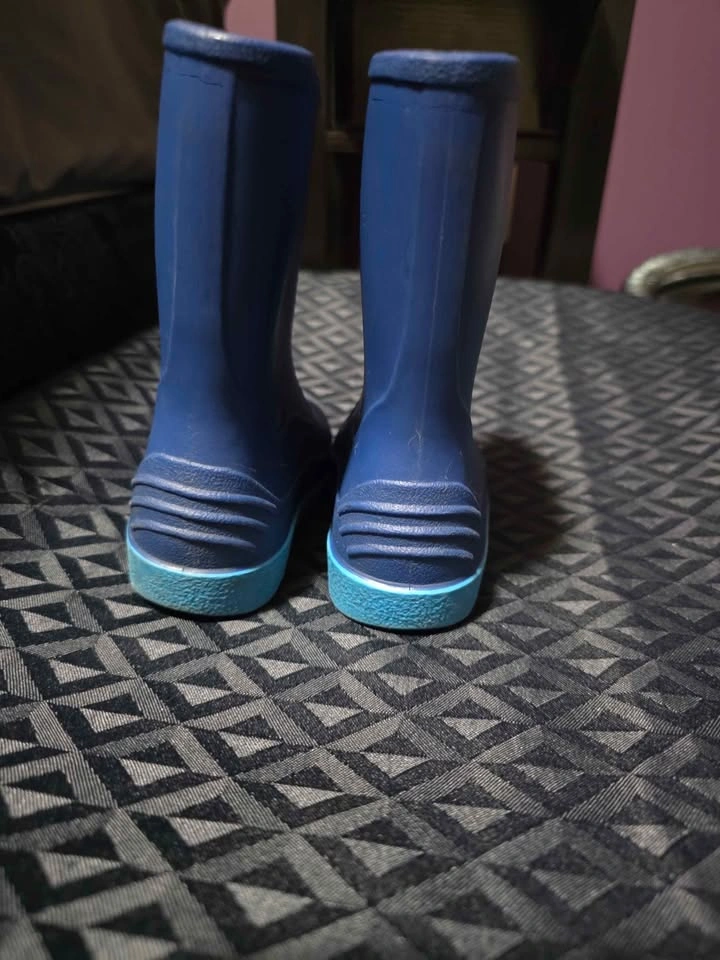 Kids Blue Rain Boots - photo 3