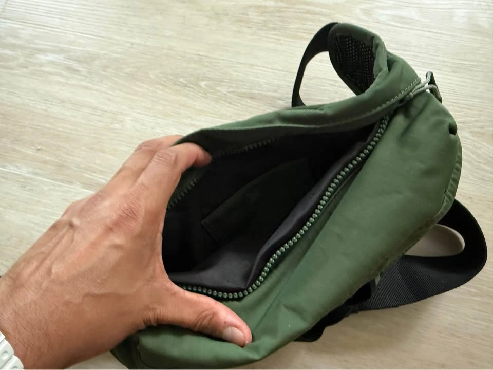 Kenzo Olive Green Sling Belt Bag - photo 3