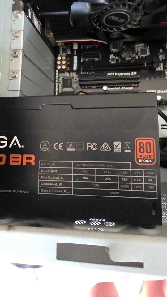 Gaming PC Components Bundle AMD FX ASUS GPU EVGA PSU - photo 2