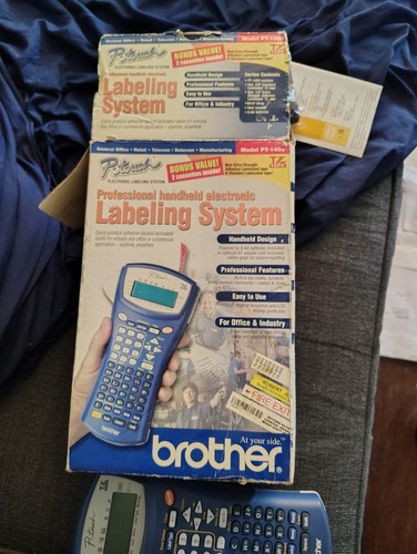 Brother PT-1400 P-Touch Handheld Labeler - photo 3