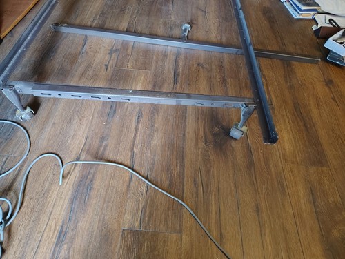 Heavy Duty Steel Platform Bed Frame with Casters - photo 4