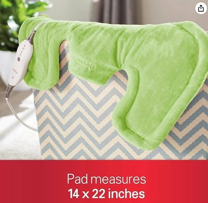 Sunbeam Renue Heat Wrap, Tension Relief Electric Heating Pad - photo 2