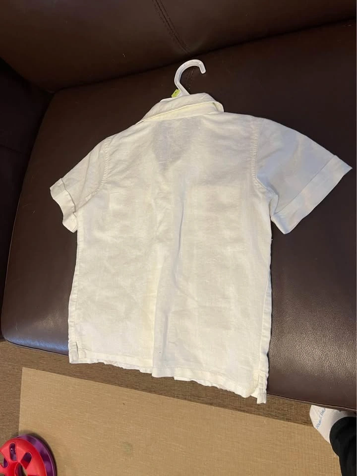 Toddler JK SK boys dressy short sleeve shirts - photo 4