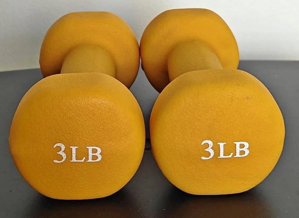 2 x Weights 3 lbs