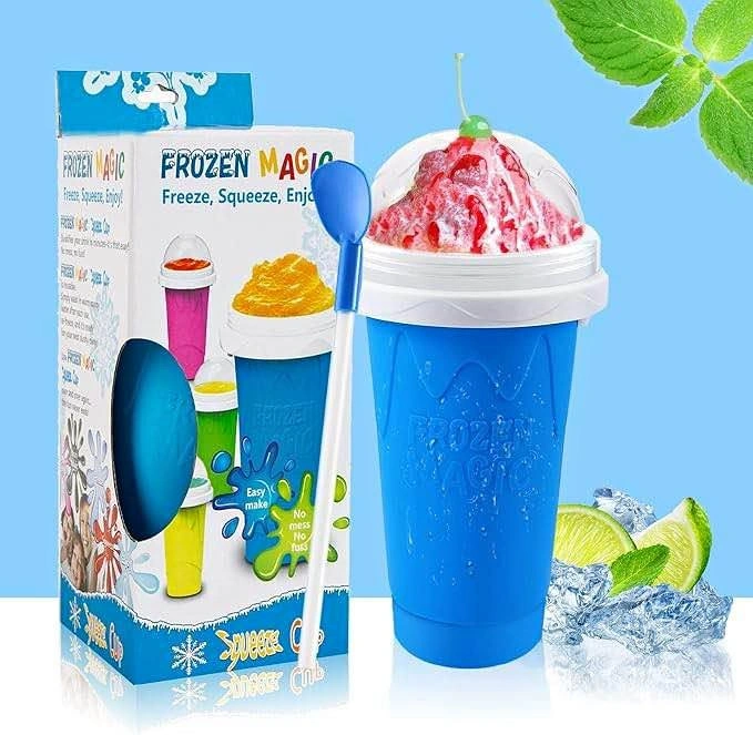 Frozen Magic Slushy Squeeze Cup