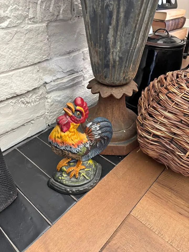Rooster Doorstop
