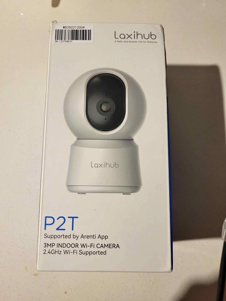 Laxihub P2T Indoor Wi-Fi Camera