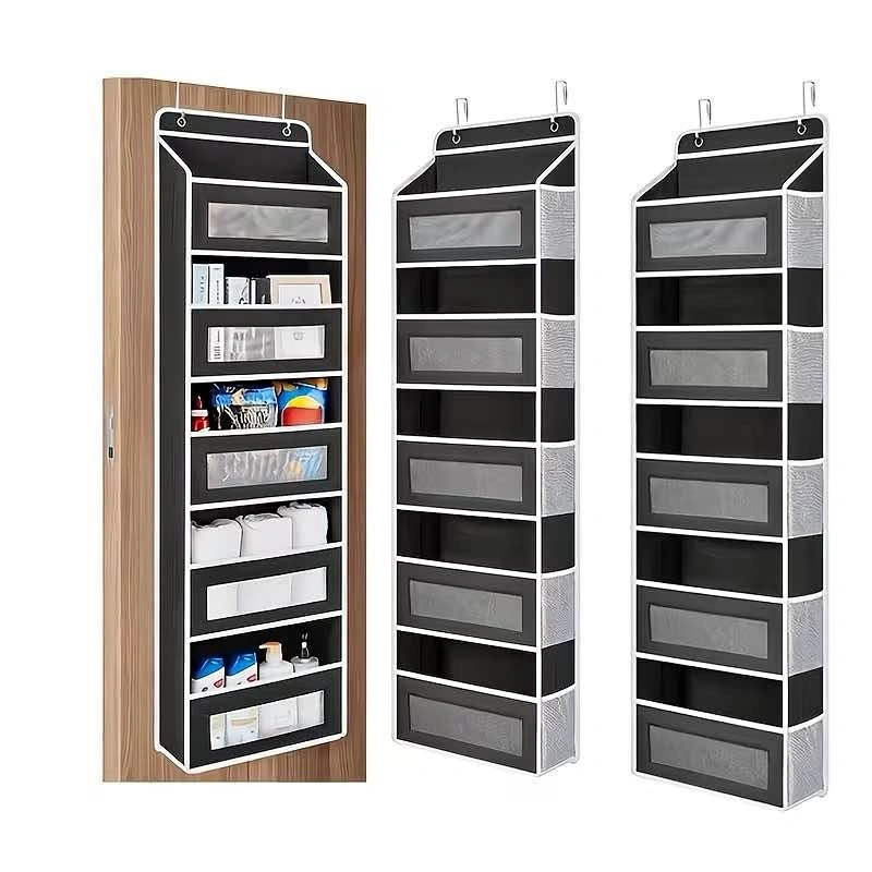 8-Pocket Hanging Organizer w/ Clear Windows