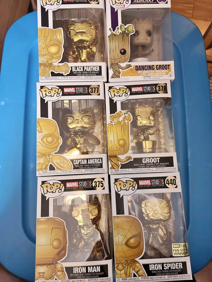 Marvel Funko pops