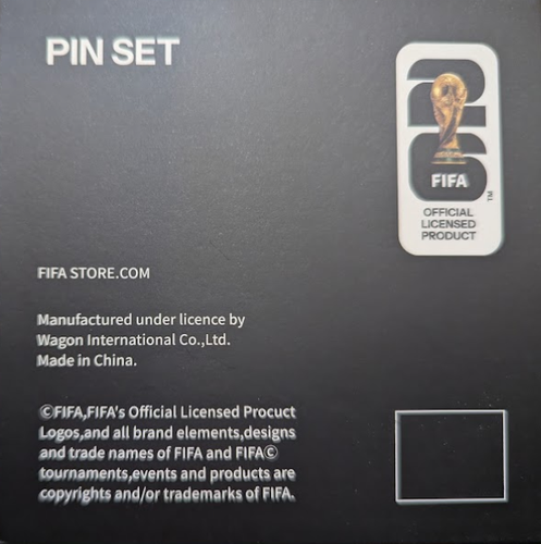 NEW Limited Official FIFA World Cup 2026 6 Pins Set - photo 4