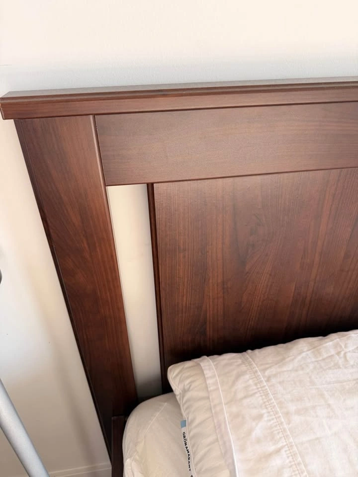 Urgent Sales: IKEA Queen Bed with Mattress and drawer - photo 2