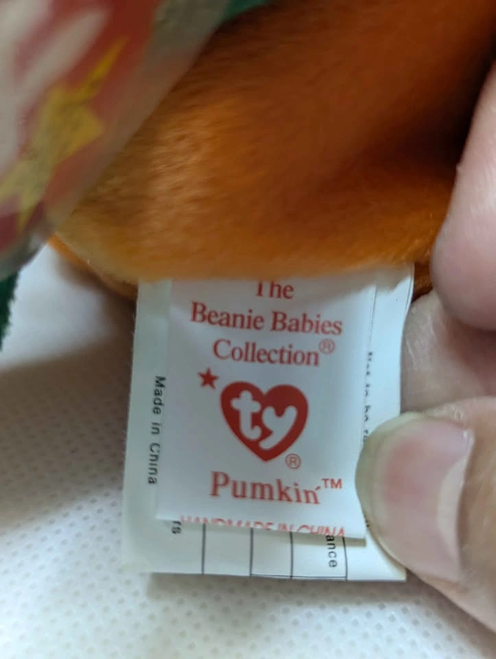 Ty Beanie Baby Pumpkin the Pumpkin 1998 - photo 5