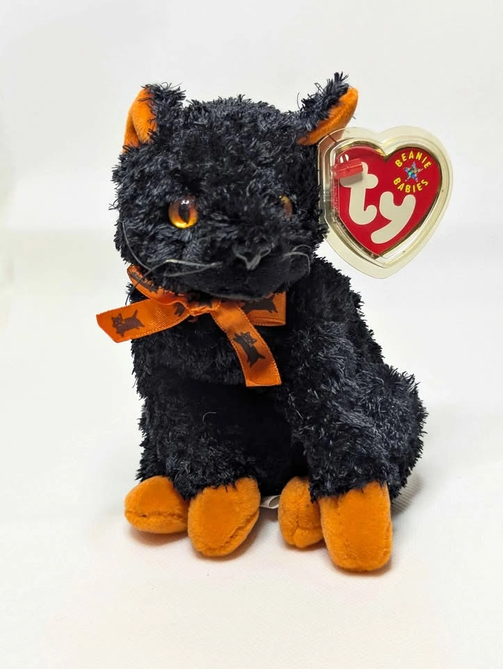 Ty Beanie Babies Fraidy the Black Cat 2001